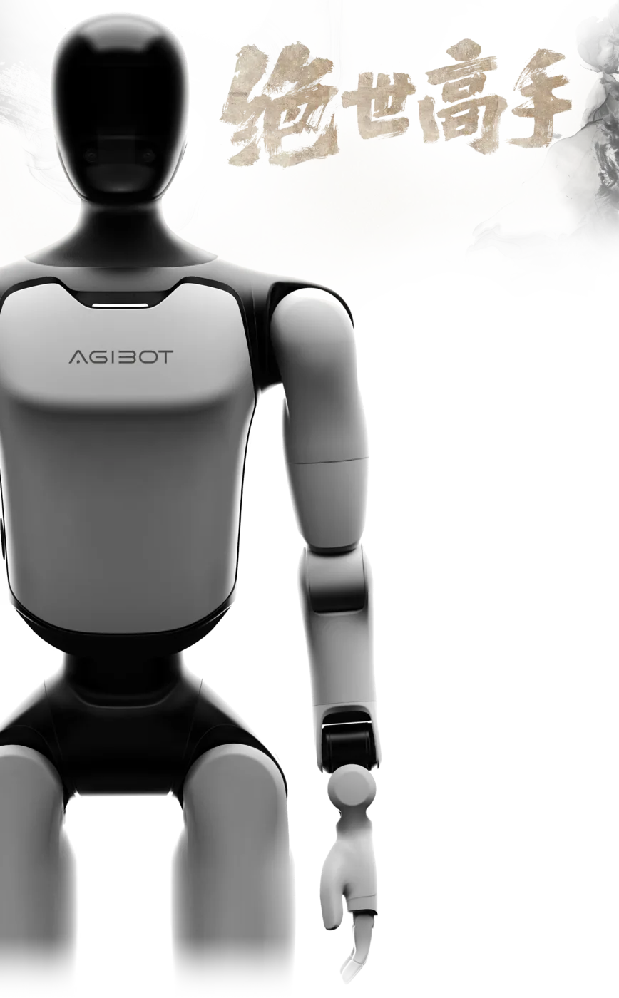 AGIBOT Expedition A3 full-size humanoid robot for deployment and interaction
