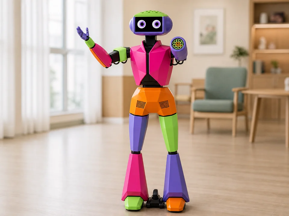 Andromeda Abi companion robot for aged care and mood-adaptive conversation