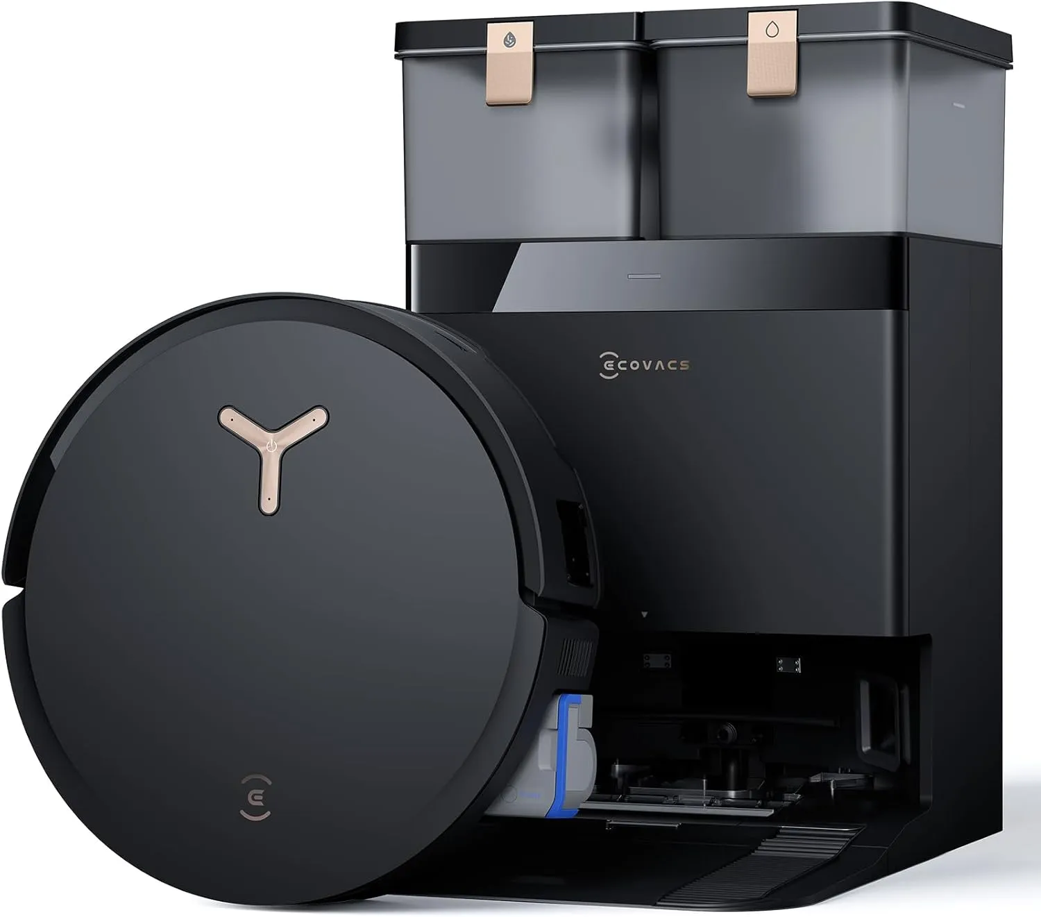 Ecovacs Deebot X8 Pro Omni anti-hair-wrap robot vacuum and mop with AI obstacle avoidance