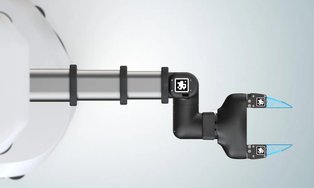 Hello Robot Stretch 4 gripper for assistive feeding utensil and payload evaluation