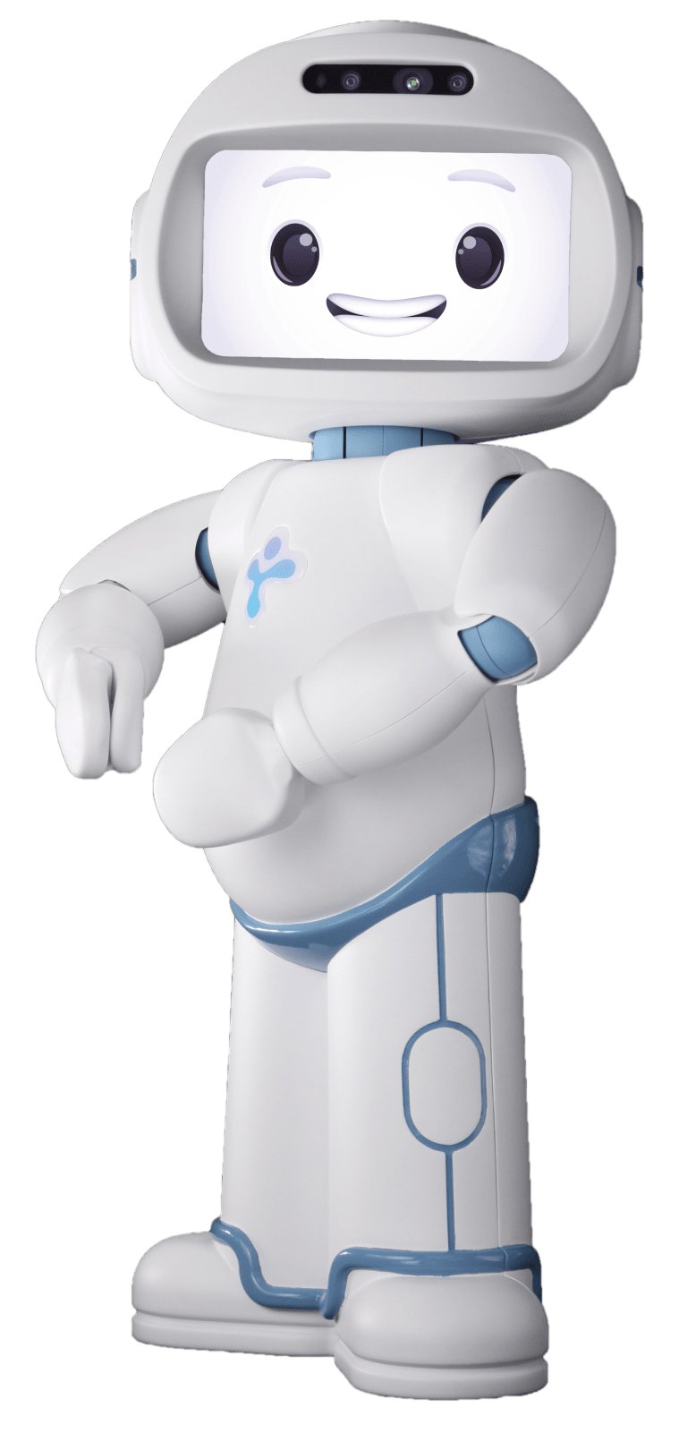 QTrobot social humanoid research platform compared with NAO7 and NAO6