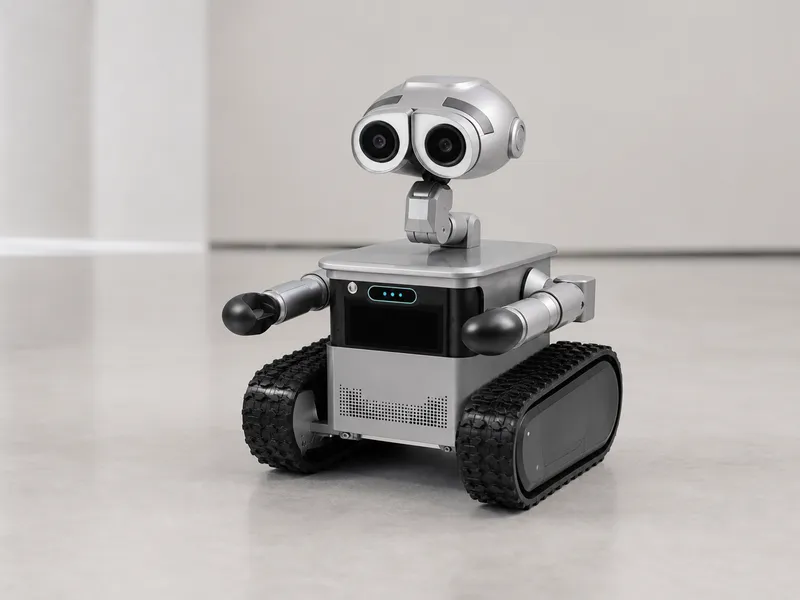 Zeroth W1 follow-me utility home robot for carrying gear, patrol, and portable power